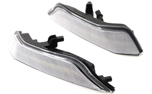 2015-2017 Ford Mustang Smoked Clear Sequential Switchback LED Side Marker Lights - AutoLEDTech.com