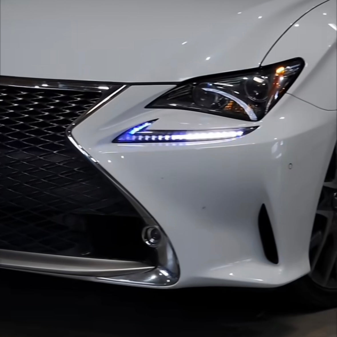 2015-2018 Lexus RC 300 350 F RGBW Flow Series LED DRL Boards - AutoLEDTech.com