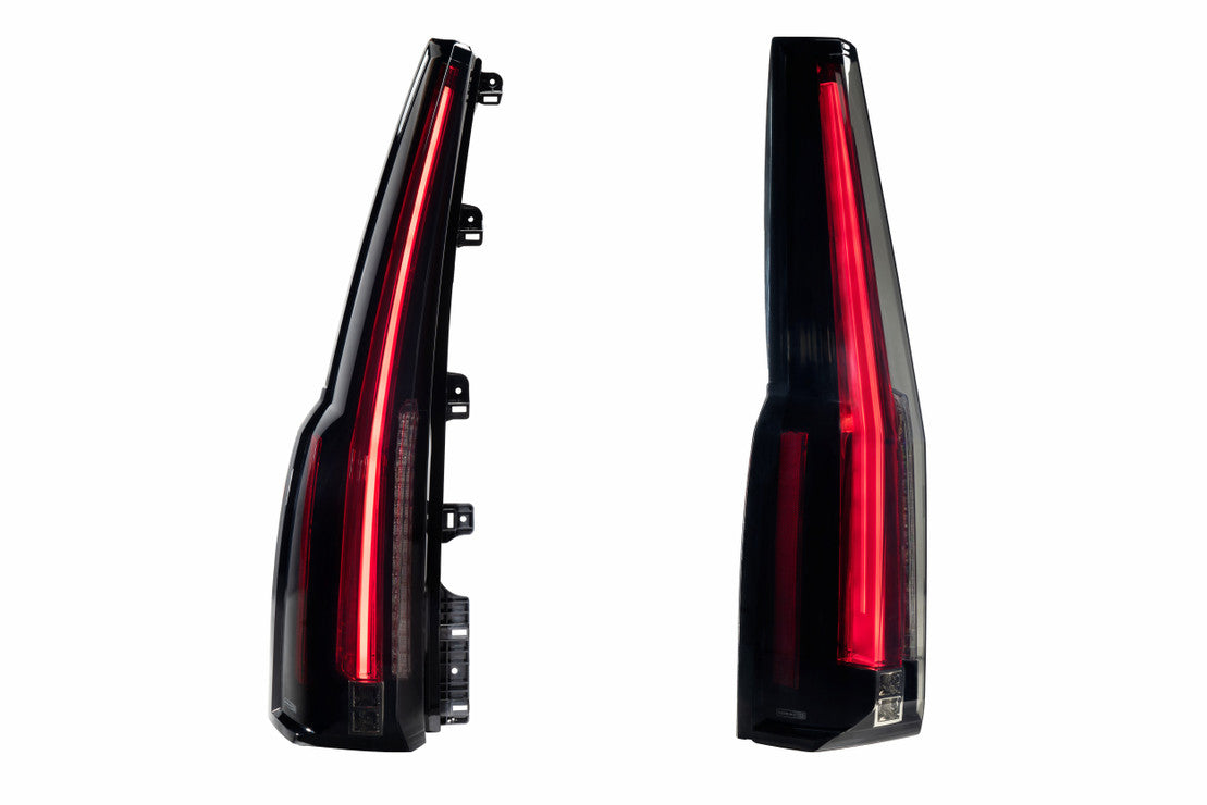 2015-2020 Chevrolet Tahoe Suburban Smoked XB LED Tail Lights Assemblies - Fits all models - AutoLEDTech.com