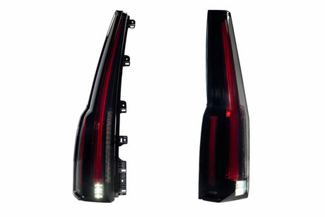 2015-2020 Chevrolet Tahoe Suburban Smoked XB LED Tail Lights Assemblies - Fits all models - AutoLEDTech.com