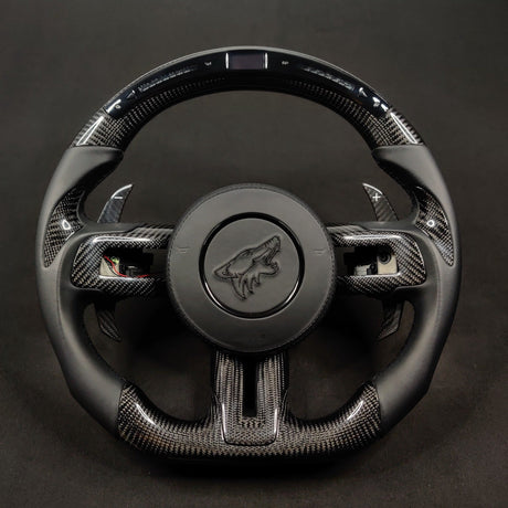 2015-2020 Ford Raptor F150 Custom Carbon Fiber Steering Wheel - AutoLEDTech.com