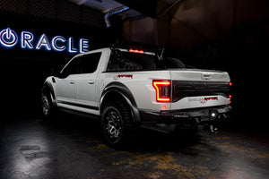 2015-2020 Ford F150 & Raptor Red Smoked LED Flush Mount Tail Lights - AutoLEDTech.com
