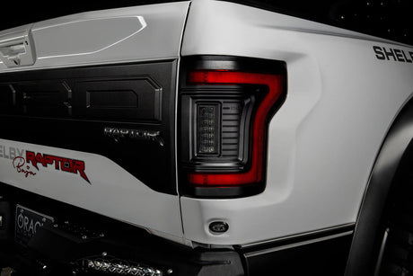 2015-2020 Ford F150 & Raptor Red Smoked LED Flush Mount Tail Lights - AutoLEDTech.com