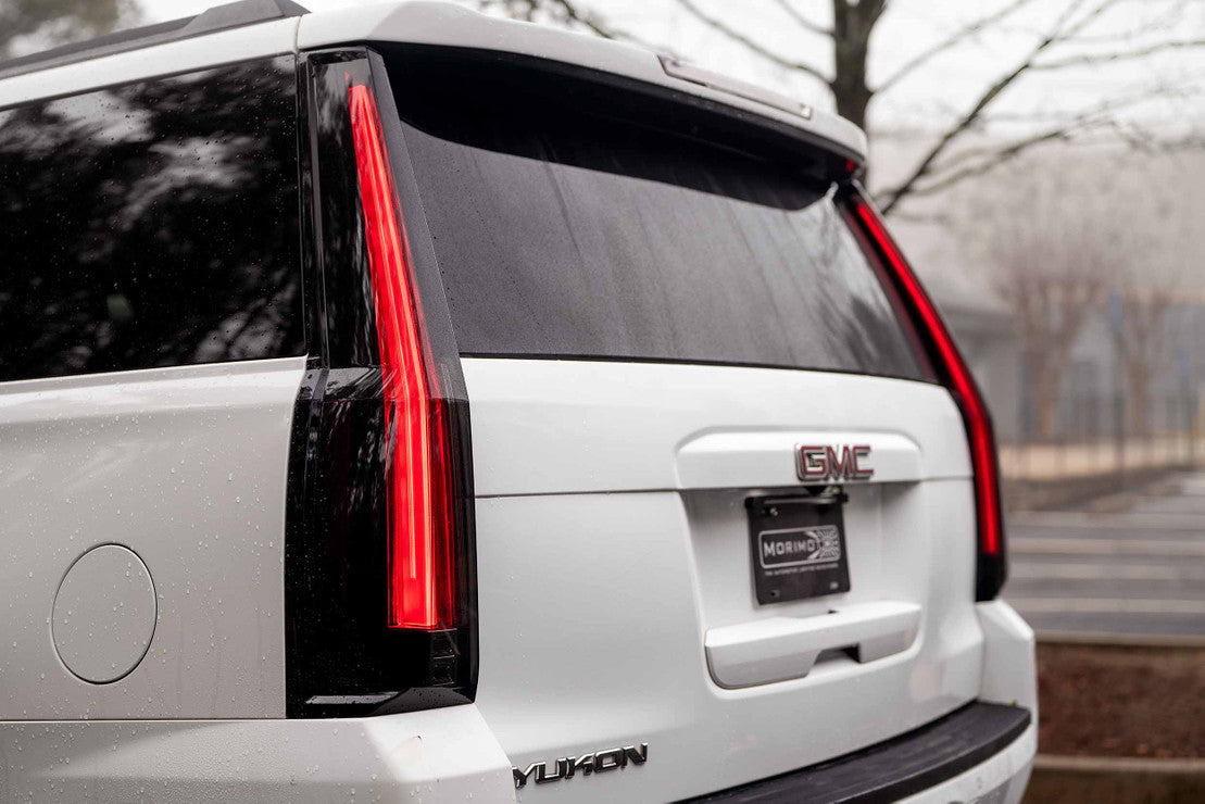 2015-2020 GMC Yukon Smoked XB LED Tail Lights Assemblies - Fits all models - AutoLEDTech.com