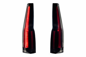 2015-2020 GMC Yukon Smoked XB LED Tail Lights Assemblies - Fits all models - AutoLEDTech.com