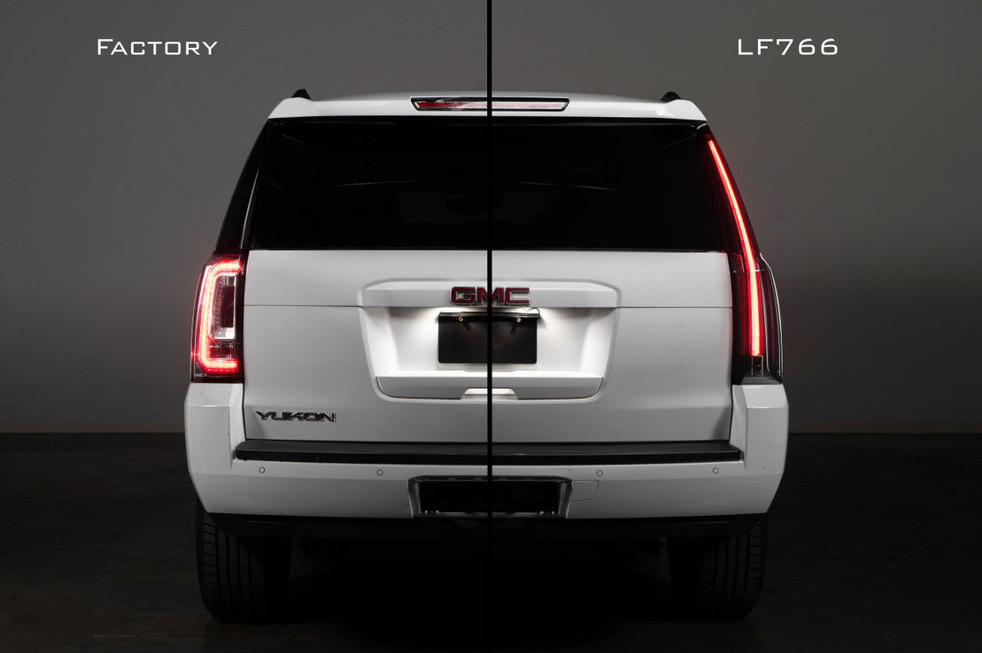 2015-2020 GMC Yukon Smoked XB LED Tail Lights Assemblies - Fits all models - AutoLEDTech.com