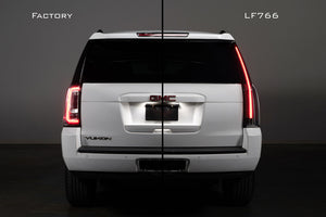 2015-2020 GMC Yukon Smoked XB LED Tail Lights Assemblies - Fits all models - AutoLEDTech.com