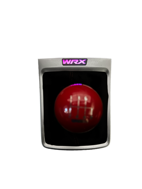 2015-2021 WRX RGBW Flow Series LED Shifter Trim Badge - Lit Logos - AutoLEDTech.com