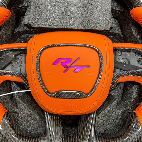 Dodge RT RGB LED Custom Airbag Cover - AutoLEDTech.com