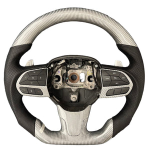 2015-2023 Chrysler 300 Custom Carbon Fiber Steering Wheel - AutoLEDTech.com