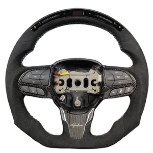 2015-2023 Chrysler 300 Custom Carbon Fiber Steering Wheel - AutoLEDTech.com