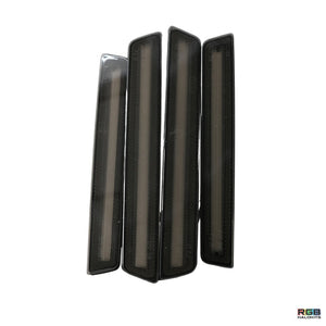 2015-2023 Dodge Challenger RGB Flow Series LED Smoked Side Marker Lights - AutoLEDTech.com