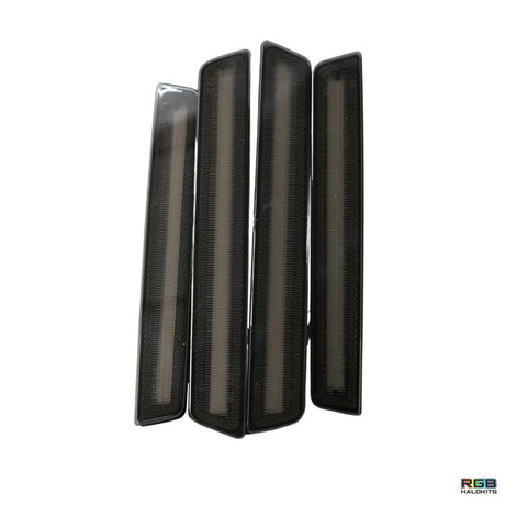 2015-2023 Dodge Challenger RGB Flow Series LED Smoked Side Marker Lights - AutoLEDTech.com