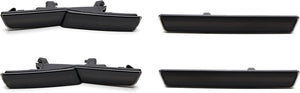 2015-2023 Dodge Challenger Widebody SCANNING White LED Smoked Side Marker Lights - AutoLEDTech.com
