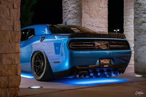 2015-2023 Dodge Challenger ULTIMATE 6-Piece Flow Series LED Underbody Lights Kit - AutoLEDTech.com