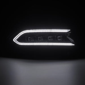 2015-2023 Dodge Charger Alpharex Nova LED Projector Headlights (Alpha Black) - AutoLEDTech.com