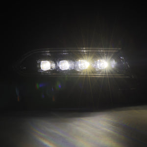 2015-2023 Dodge Charger Alpharex Nova LED Projector Headlights (Alpha Black) - AutoLEDTech.com