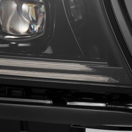 2015-2023 Dodge Charger Alpharex Nova LED Projector Headlights (Alpha Black) - AutoLEDTech.com