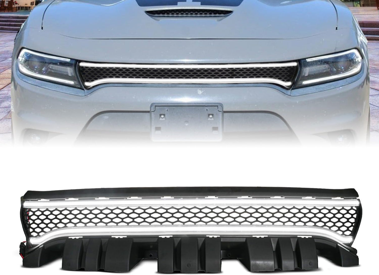 2015-2023 Dodge Charger ANIMATED STARTUP LED DRL Grill Light Assembly - AutoLEDTech.com