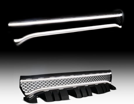 2015-2023 Dodge Charger ANIMATED STARTUP LED DRL Grill Light Assembly - AutoLEDTech.com