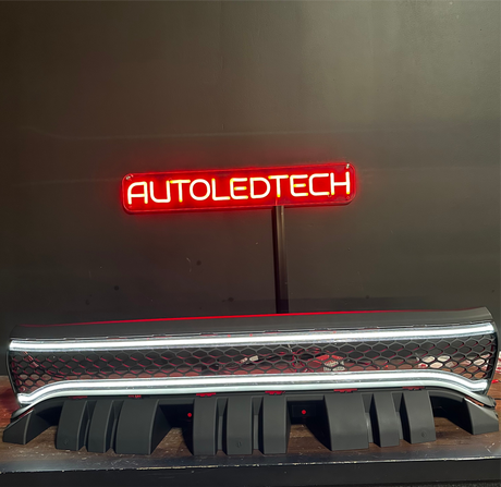 2015-2023 Dodge Charger ANIMATED STARTUP LED DRL Grill Light Assembly - AutoLEDTech.com