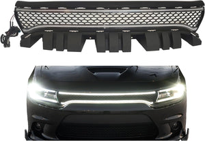 2015-2023 Dodge Charger ANIMATED STARTUP LED DRL Grill Light Assembly - AutoLEDTech.com