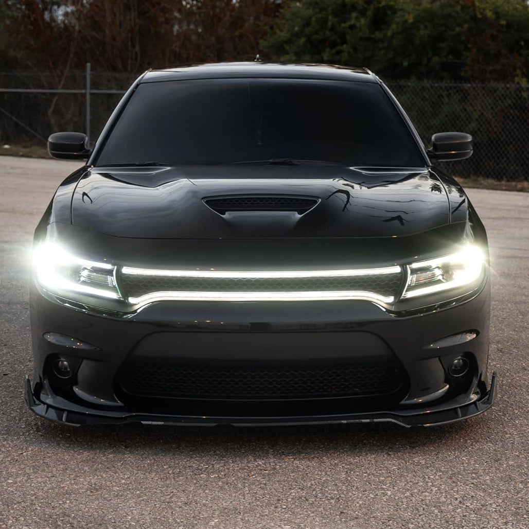 2015-2023 Dodge Charger ANIMATED STARTUP LED DRL Grill Light Assembly - AutoLEDTech.com