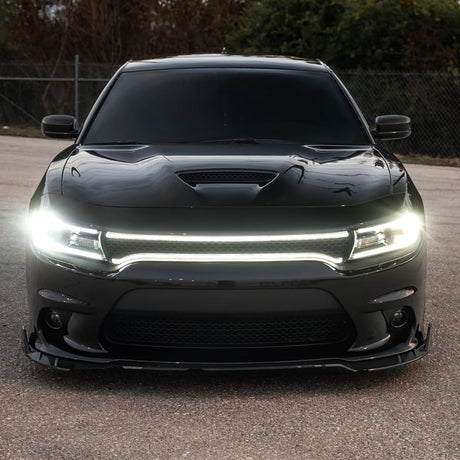 2015-2023 Dodge Charger ANIMATED STARTUP LED DRL Grill Light Assembly - AutoLEDTech.com