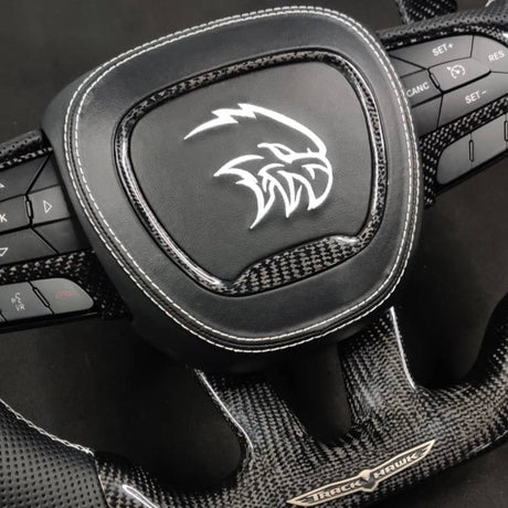 2015-2023 Dodge Charger Challenger Durango Custom Airbag Cover - AutoLEDTech.com