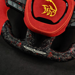 2015-2023 Dodge Charger Challenger Durango Custom Airbag Cover - AutoLEDTech.com