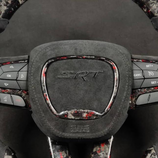 2015-2023 Dodge Charger Challenger Durango Custom Airbag Cover - AutoLEDTech.com