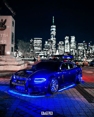 6-Piece Flexible RGBW Color-Chasing LED Symmetrical Underbody Underglow Lights Kit LED headlight kit AutoLEDTech Oracle Lighting Trendz Flow Series RGBHaloKits OneUpLighting Morimoto