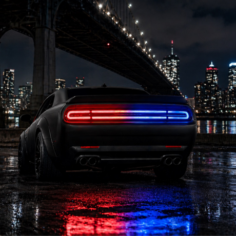 2015–2024 Dodge Challenger HRS Flow Series Tail Lights - AutoLEDTech.com