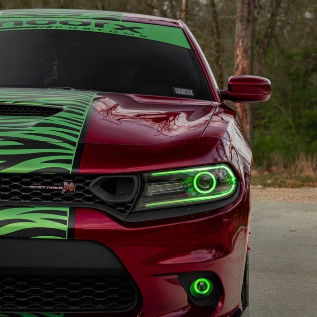 2015-2023 Dodge Charger RGBW LED DRL Boards - AutoLEDTech.com