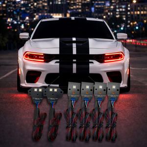 2015-2024 Dodge Charger RGBW LED DRL Boards Kit - AutoLEDTech.com
