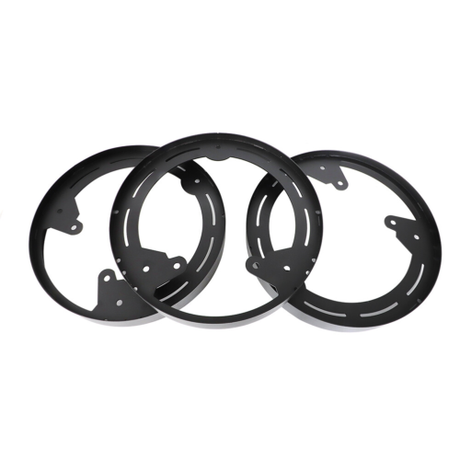 2015-2025+ Polaris Slingshot BREMBO Wheel Ring Light Brackets - BRACKETS ONLY - AutoLEDTech.com