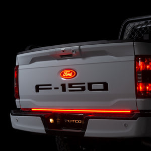 2015-2026+ Ford F150 Illuminated Red LED Tailgate Emblem Logo - AutoLEDTech.com