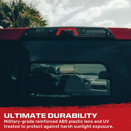 2015-2026+ Ford F150 Smoked Clear LED 3rd Brake Light - AutoLEDTech.com
