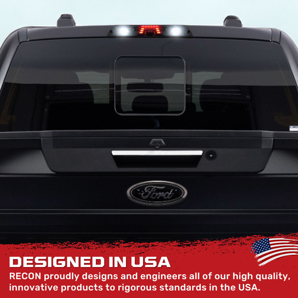 2015-2026+ Ford F150 Smoked Clear LED 3rd Brake Light - AutoLEDTech.com