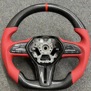 2007-2015 Infiniti G37 G35 Custom Carbon Fiber Steering Wheel - AutoLEDTech.com