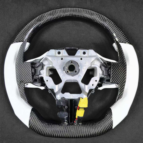 2013-2024 Infiniti Q50 Q60 Custom Carbon Fiber Steering Wheel - AutoLEDTech.com