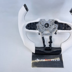 2013-2024 Infiniti Q50 Q60 Custom Carbon Fiber Steering Wheel - AutoLEDTech.com