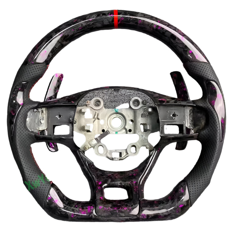 2016-2020 Kia Optima Custom Carbon Fiber LED Steering Wheel - AutoLEDTech.com