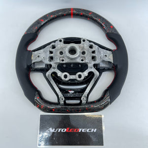 2016-2020 Kia Optima Custom Carbon Fiber LED Steering Wheel - AutoLEDTech.com