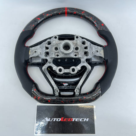 2016-2020 Kia Optima Custom Carbon Fiber LED Steering Wheel - AutoLEDTech.com