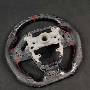 2016-2021 Honda Civic Custom Carbon Fiber Steering Wheel - AutoLEDTech.com