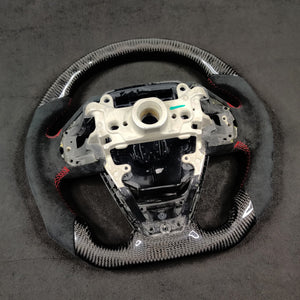 2016-2021 Honda Civic Custom Carbon Fiber Steering Wheel - AutoLEDTech.com