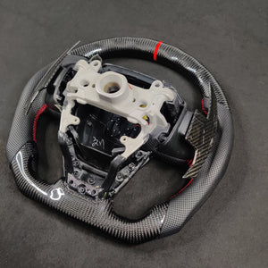 2016-2021 Honda Civic Custom Carbon Fiber Steering Wheel - AutoLEDTech.com