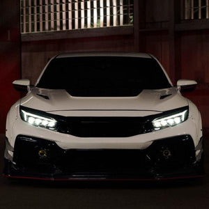 2016-2021 Honda Civic XB LED Projector DRL Headlights - AutoLEDTech.com