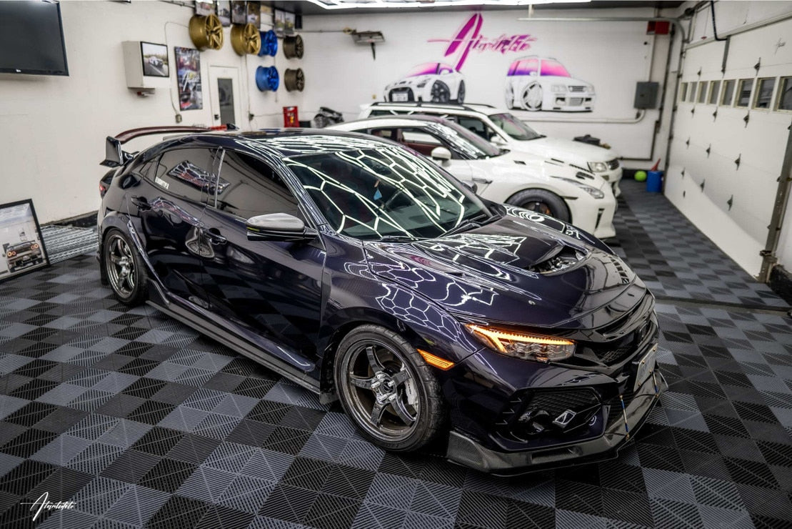 2016-2021 Honda Civic XB LED Projector DRL Headlights - AutoLEDTech.com